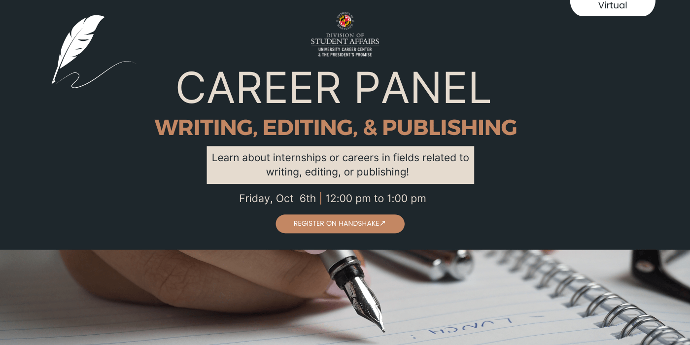 Career event information.