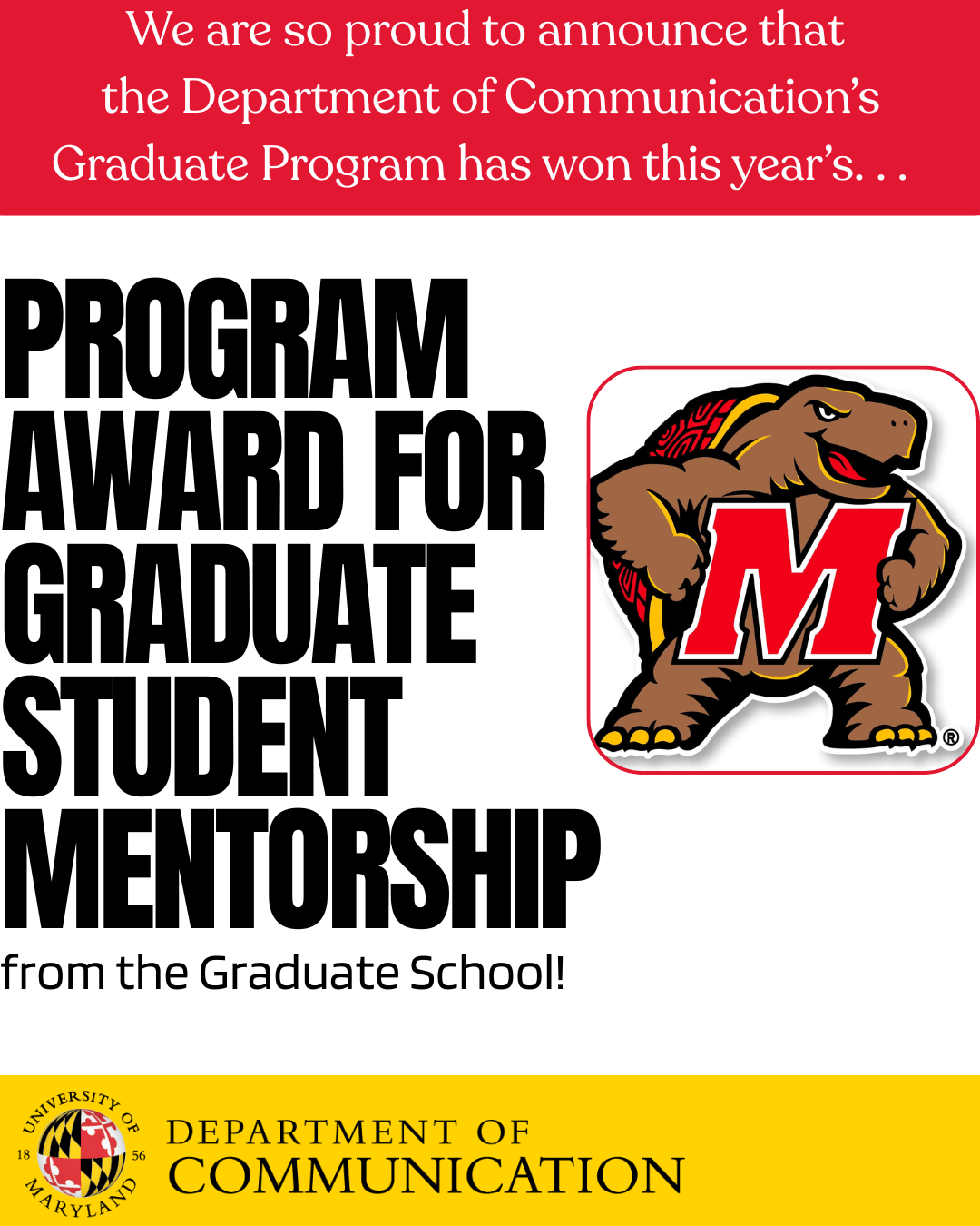Grad Program Award