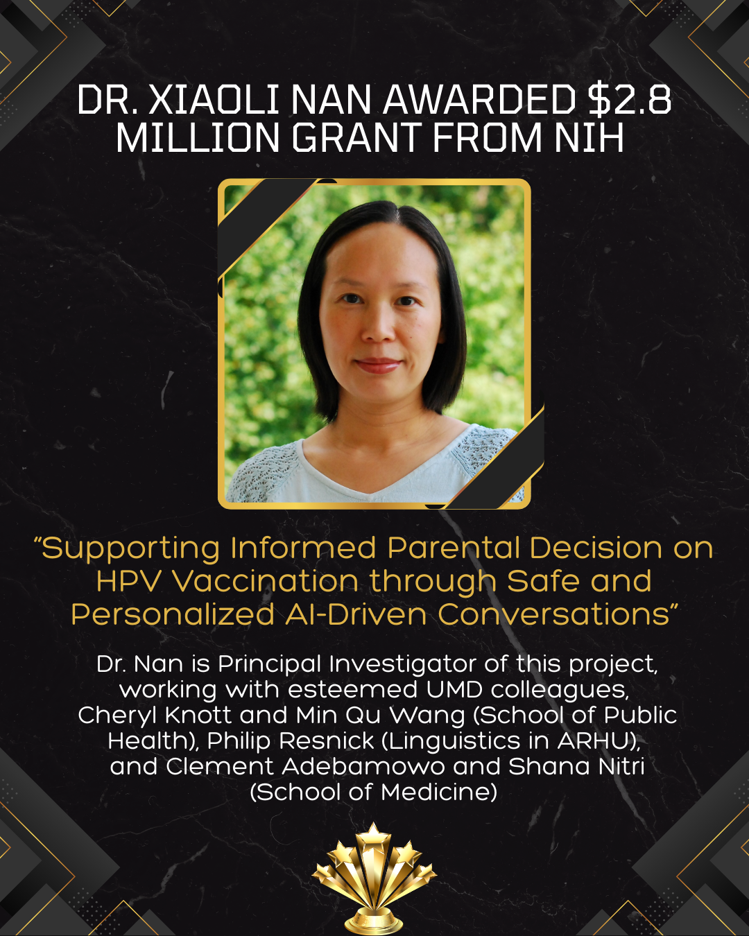 Nan Award for NIH Graphic