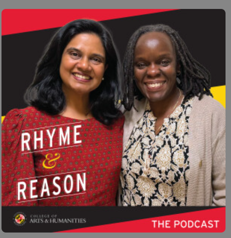Ganga Dhanesh and Stephanie Shonekan for "Rhyme and Reason" podcast