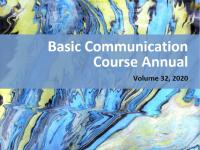 Cover of the Basic Communication Course Annual