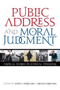 Cover of Public Address and Moral Judgment