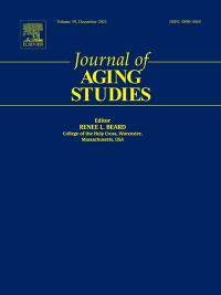 Cover of Journal of Aging Studies