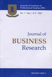 Cover of the Journal of Business Research