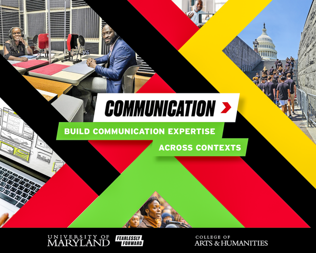 Communications collage