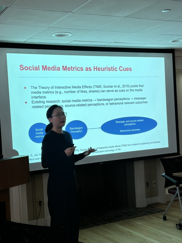 Sophie at CHRC Conference