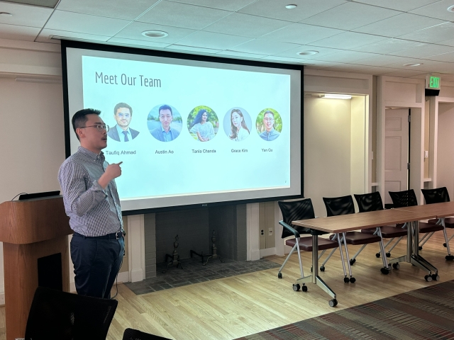 Yan Qu at CHRC Conference 