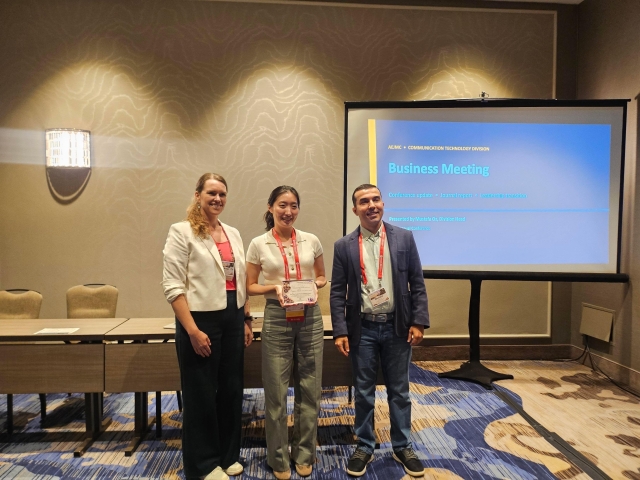 Seyeon Park at AEJMC