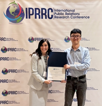 Marcus Wu Winning an Award at IPRRC