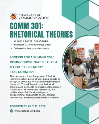 COMM 301 Summer II Flyer